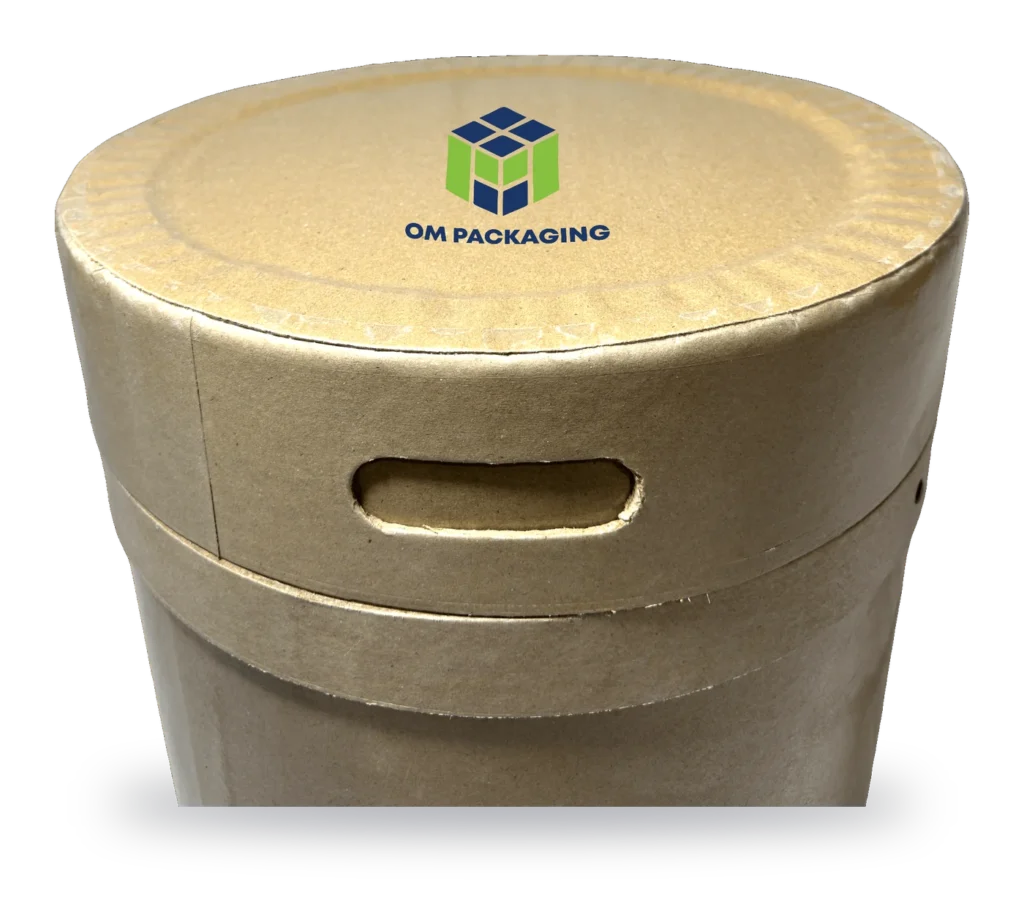 Fibre drums for pharmaceuticals