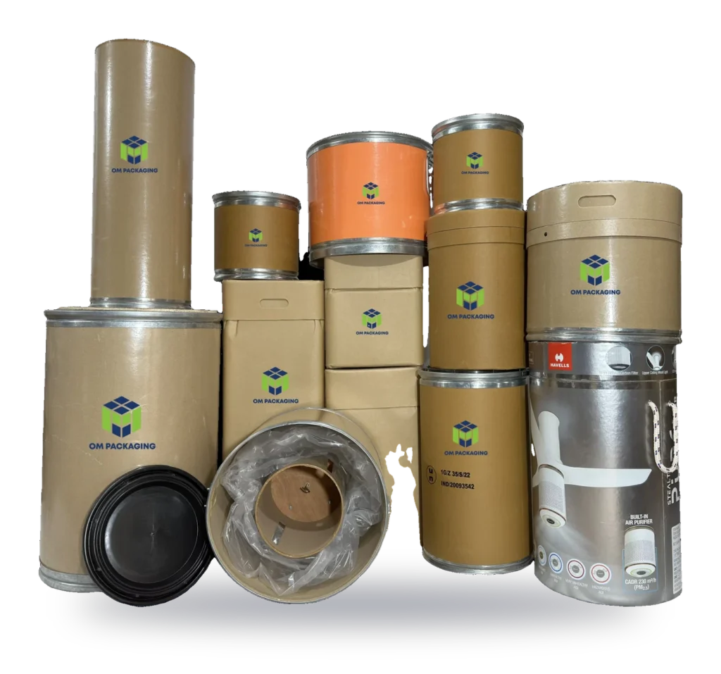 Fibre drums and paper cores, made to your specification