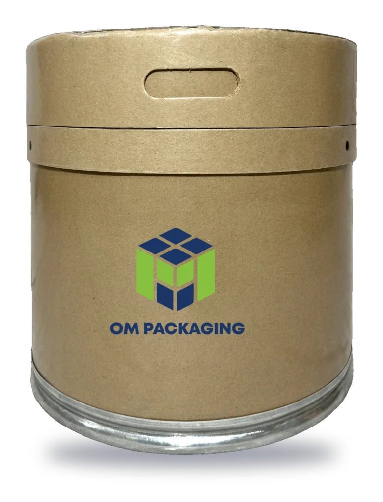 Fibre drums for nutraceuticals